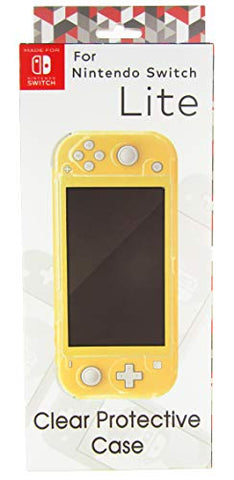 Nintendo Switch Lite Ultra Thin Clear Protective Cover - Built in Kick Stand